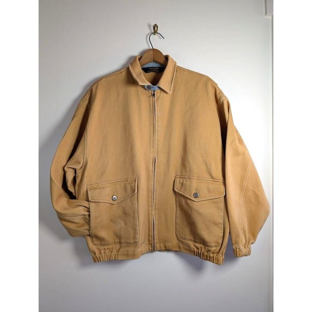 Colours By Alexander Julian Jacket Medium Vintage 90s Corduroy‎ Bi-Swing Chore